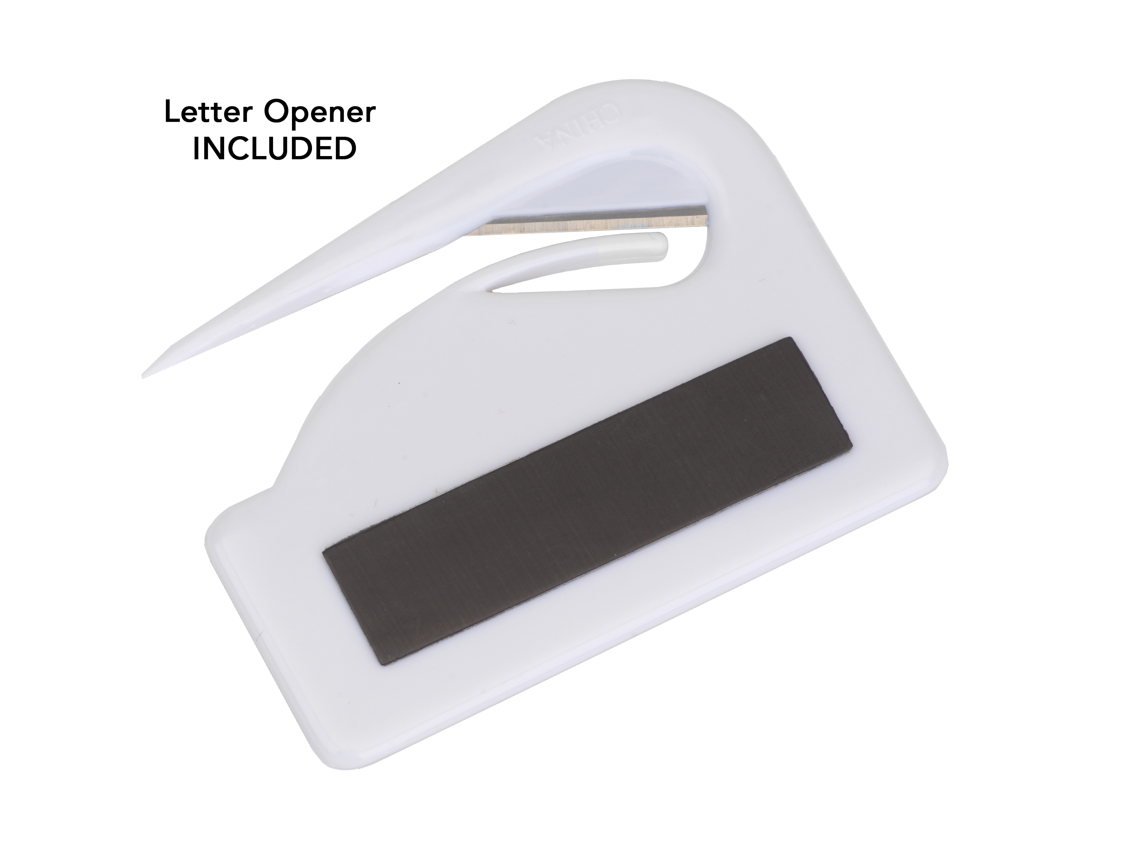 Wooden Mail Organizer with Letter Opener – Rustic Desk & Entryway Storage