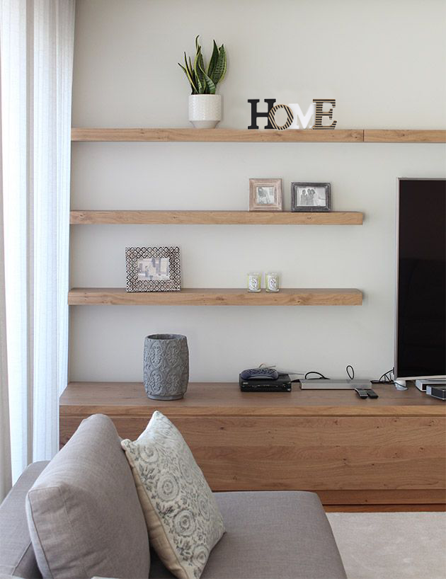 Modern Rustic Wood Home Decorative Sign, Standing or Wall Mount Cutout Word Decor, Living Room Accent, Home Letters Wood